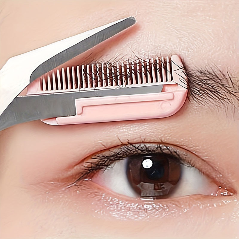 Men'S Grooming Hair Removal - Gunting dan Sisir Pemangkas Alis Presisi