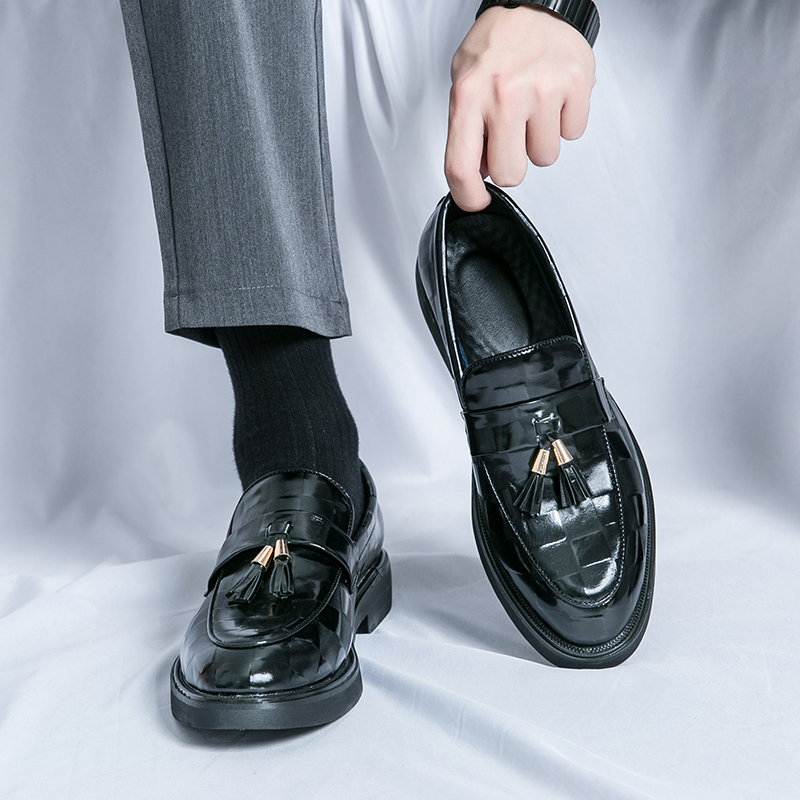 Men'S Grooming Brands - Sepatu Berkendara Pria dengan Hiasan Rumbai