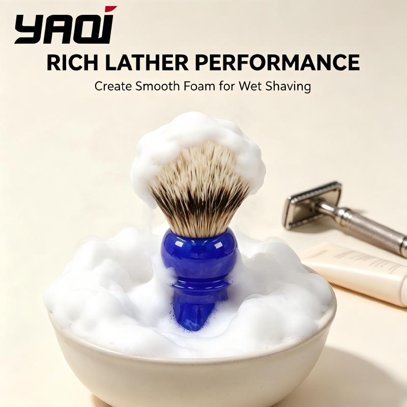 Men Grooming Hygiene - Sikat Cukur Premium YAQI Gagang Resin