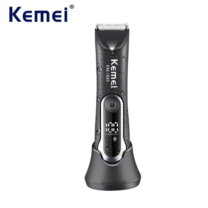 Men Grooming Hygiene - Kemei alat cukur rambut selangkangan pria,
