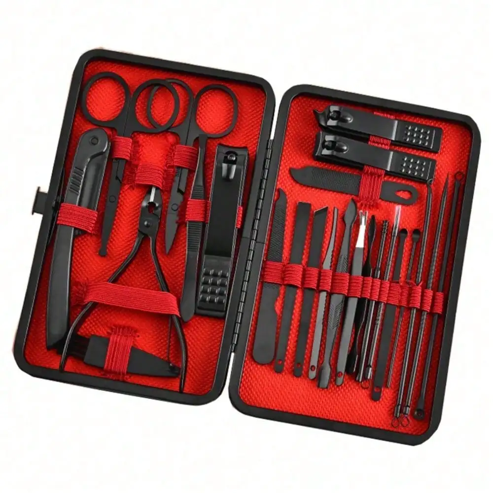Men'S Grooming Gift Set - 8/24pcs Set Manikur & Pedikur Profesional,