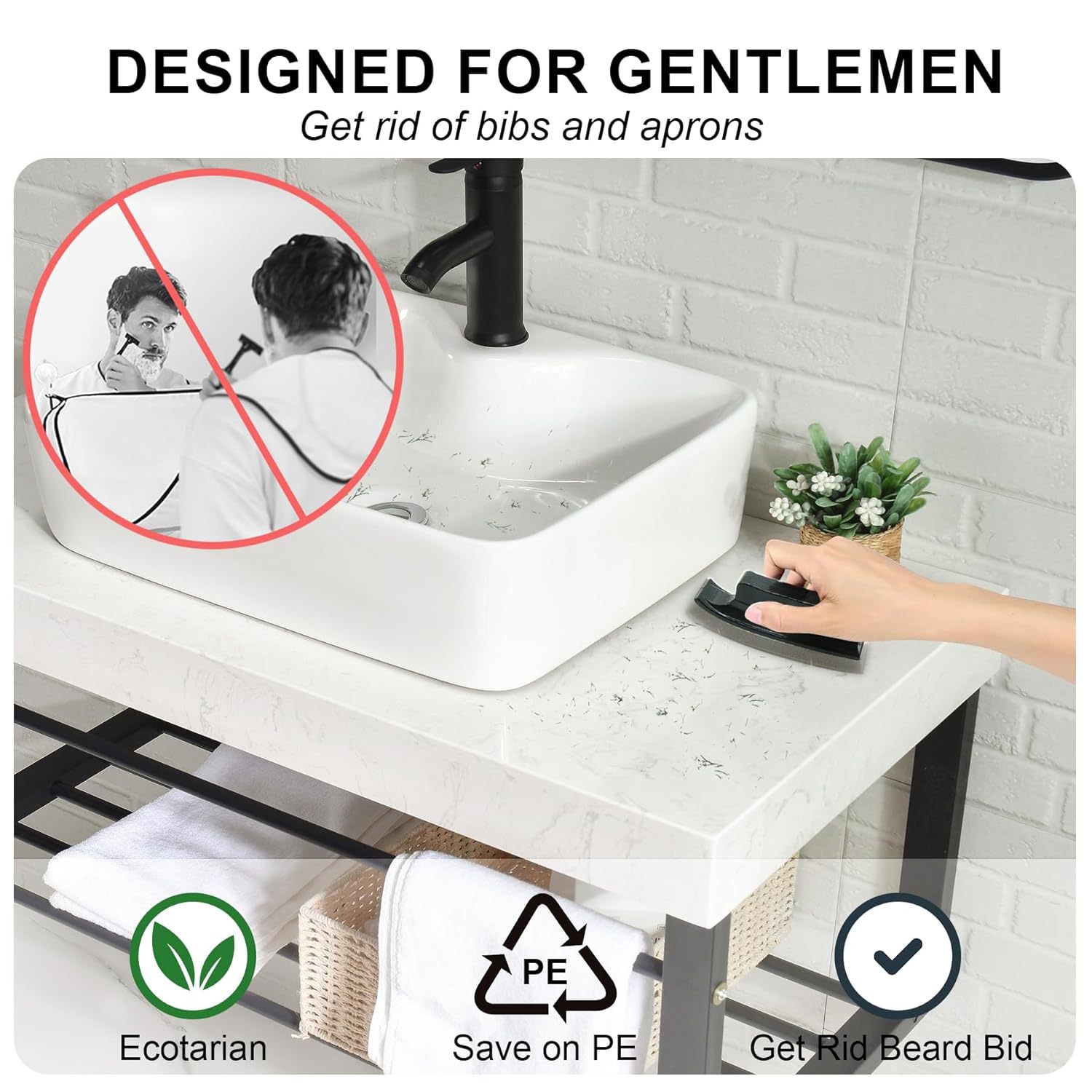 Sikat Pembersih Wastafel Kamar - Men Grooming Hygiene ulasan dan harga
