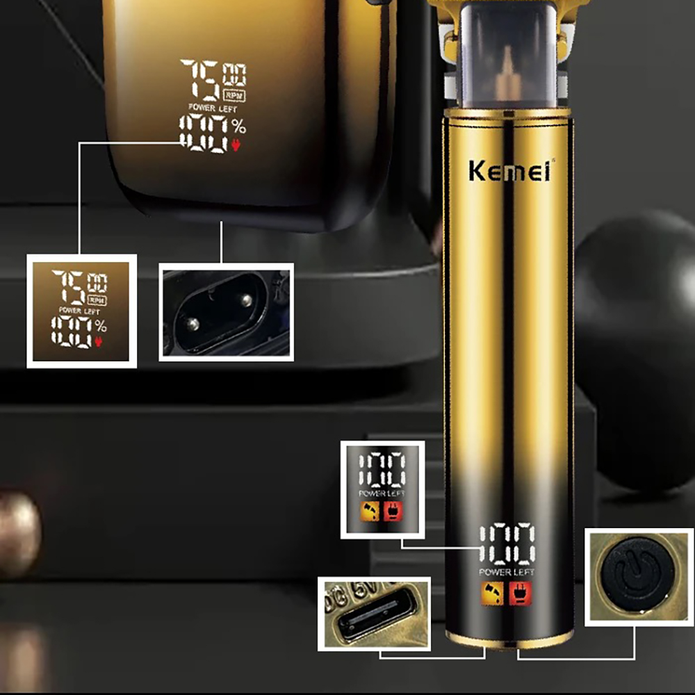 Kemei alat cukur rambut elektr - Men'S Grooming Gift Set ulasan dan harga