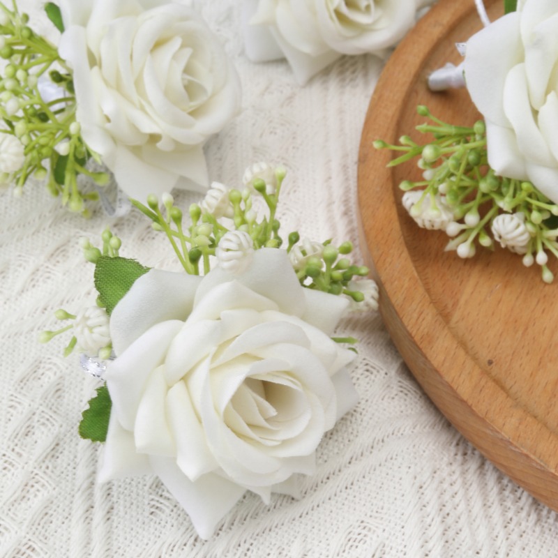 6 buah/set Boutonniere untuk p - Men'S Grooming For Wedding ulasan dan harga