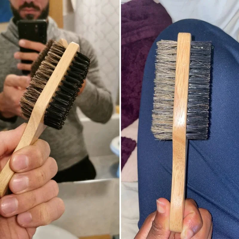 Sikat Jenggot dengan Gagang Ka - Men Grooming Hygiene ulasan dan harga