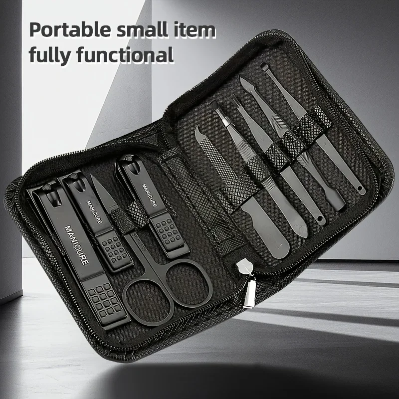 9 Pcs dalam 1 Set Peralatan Ma - Men'S Grooming Gift Set ulasan dan harga
