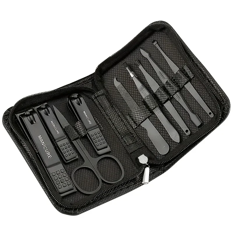 9 Pcs dalam 1 Set Peralatan Ma - Men'S Grooming Gift Set ulasan dan harga